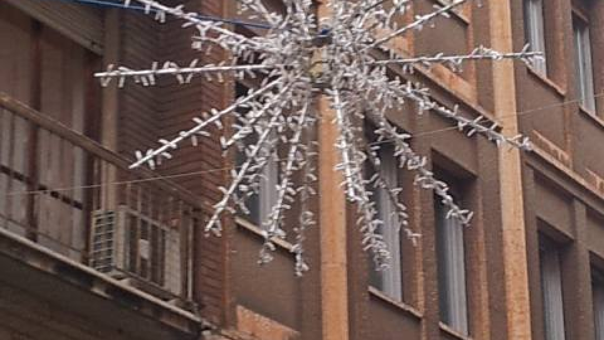 La città si accende con le luminarie. L'albero di Natale sarà "sfavillante"