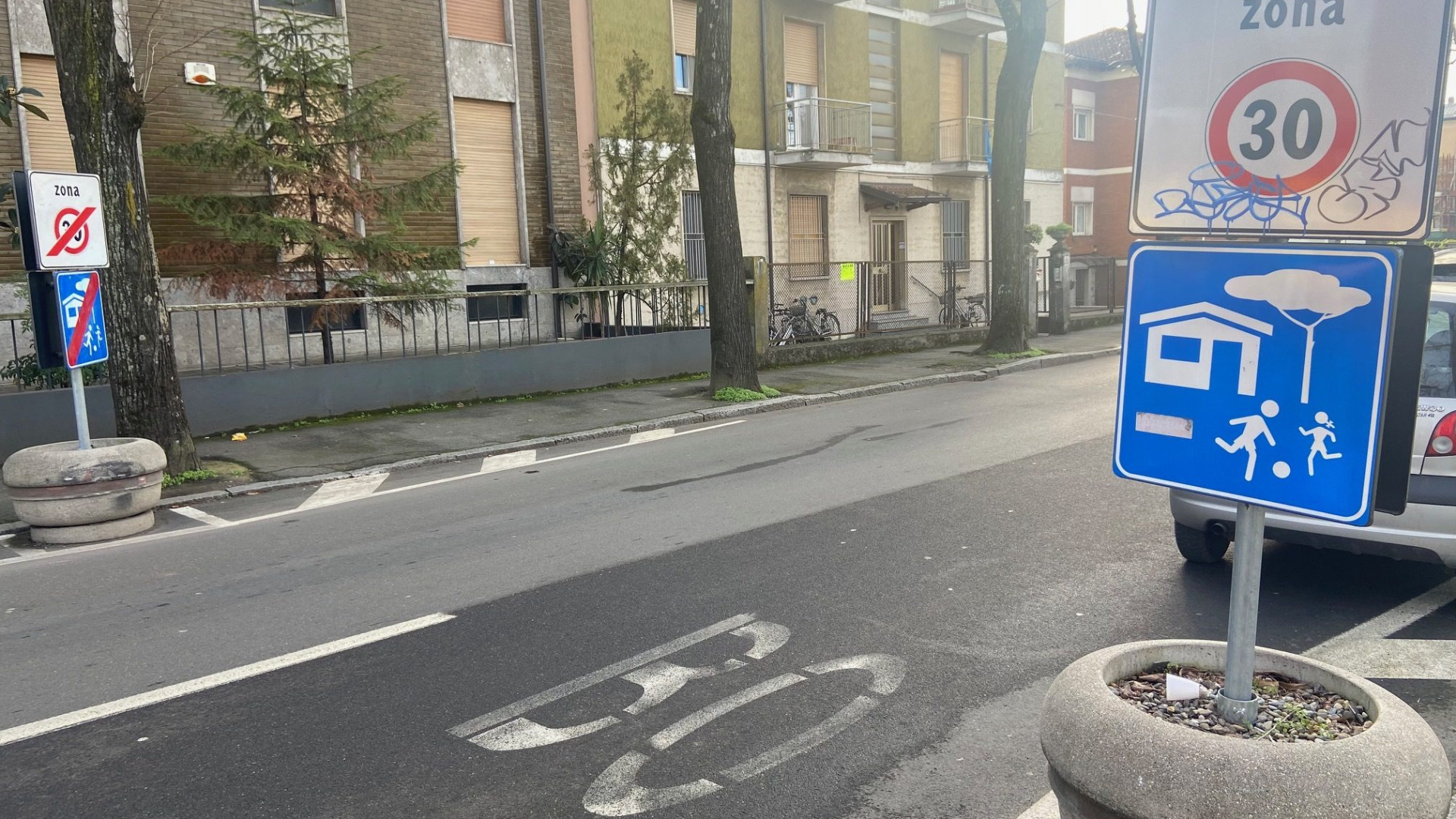 Sono 24 le aree ipotizzate| dal Comune per creare| nuove Zone 30 in città
