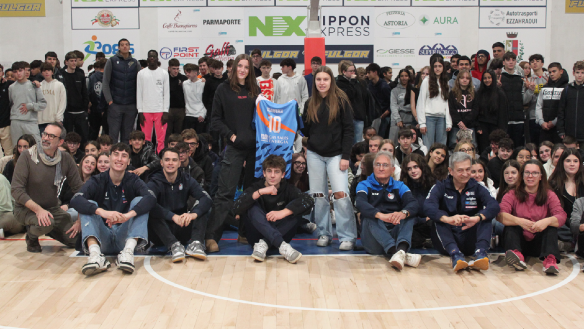 "Equilibrio tra studio e sport": Gas Sales incontra gli studenti a Fidenza