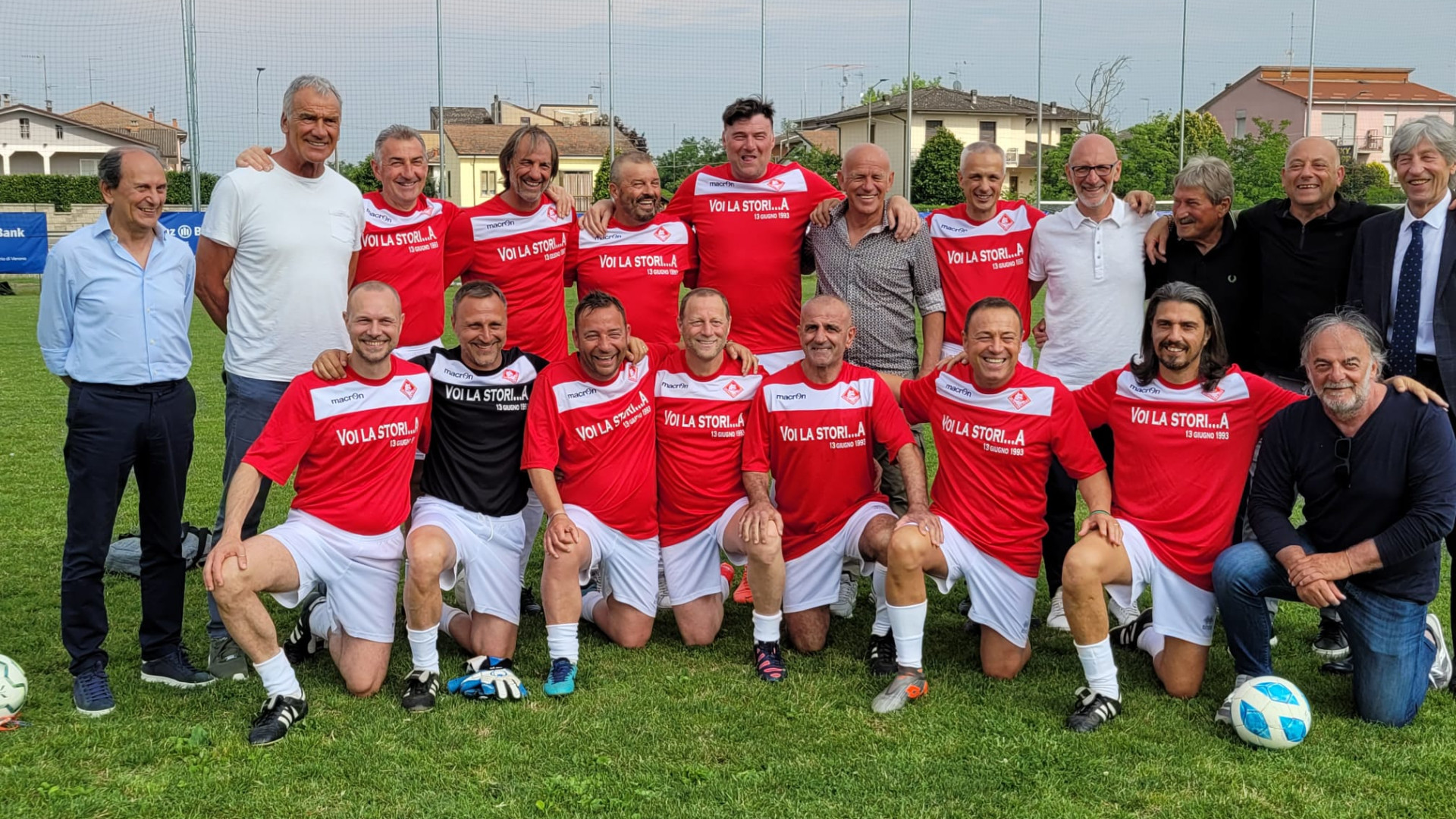 Piace, grande festa per i 30 anni dalla promozione in A: in gol Moretti e Piovani