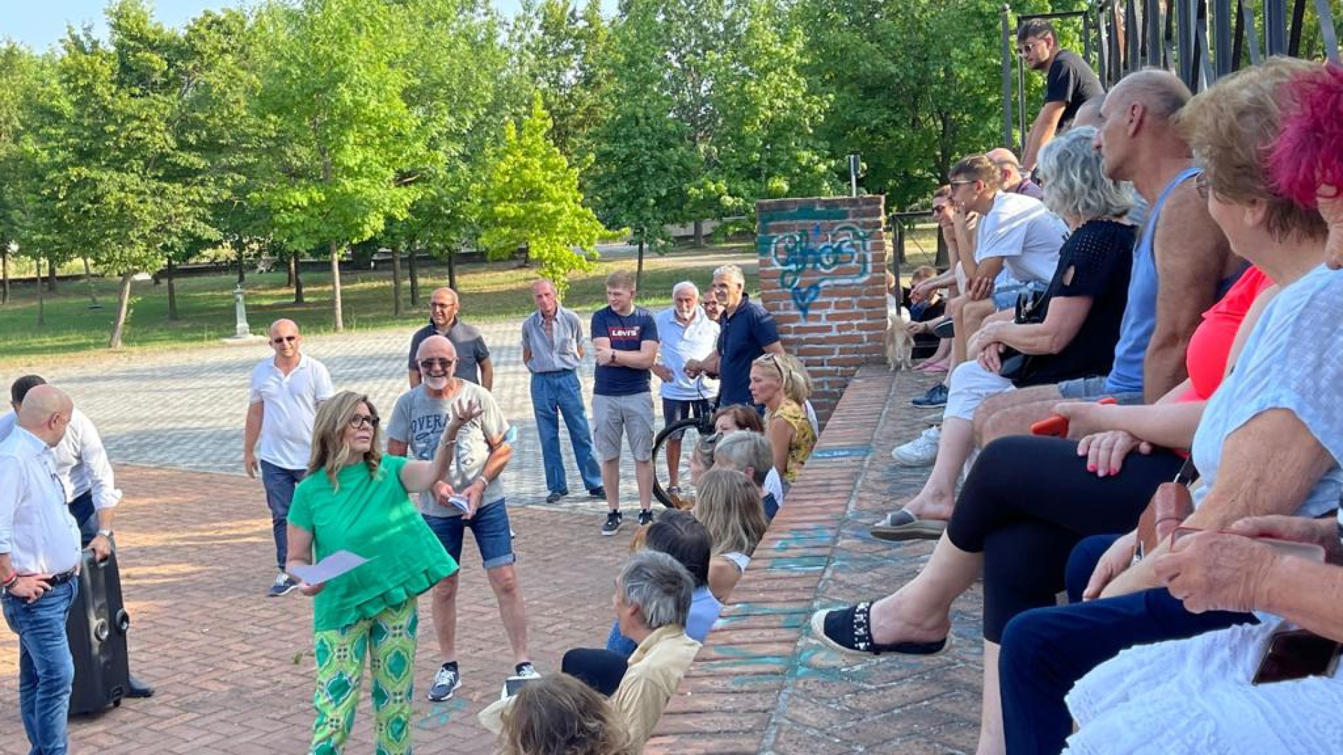 Ballottaggio del 26 giugno, Patrizia Barbieri: "Noi con la gente e per la gente"