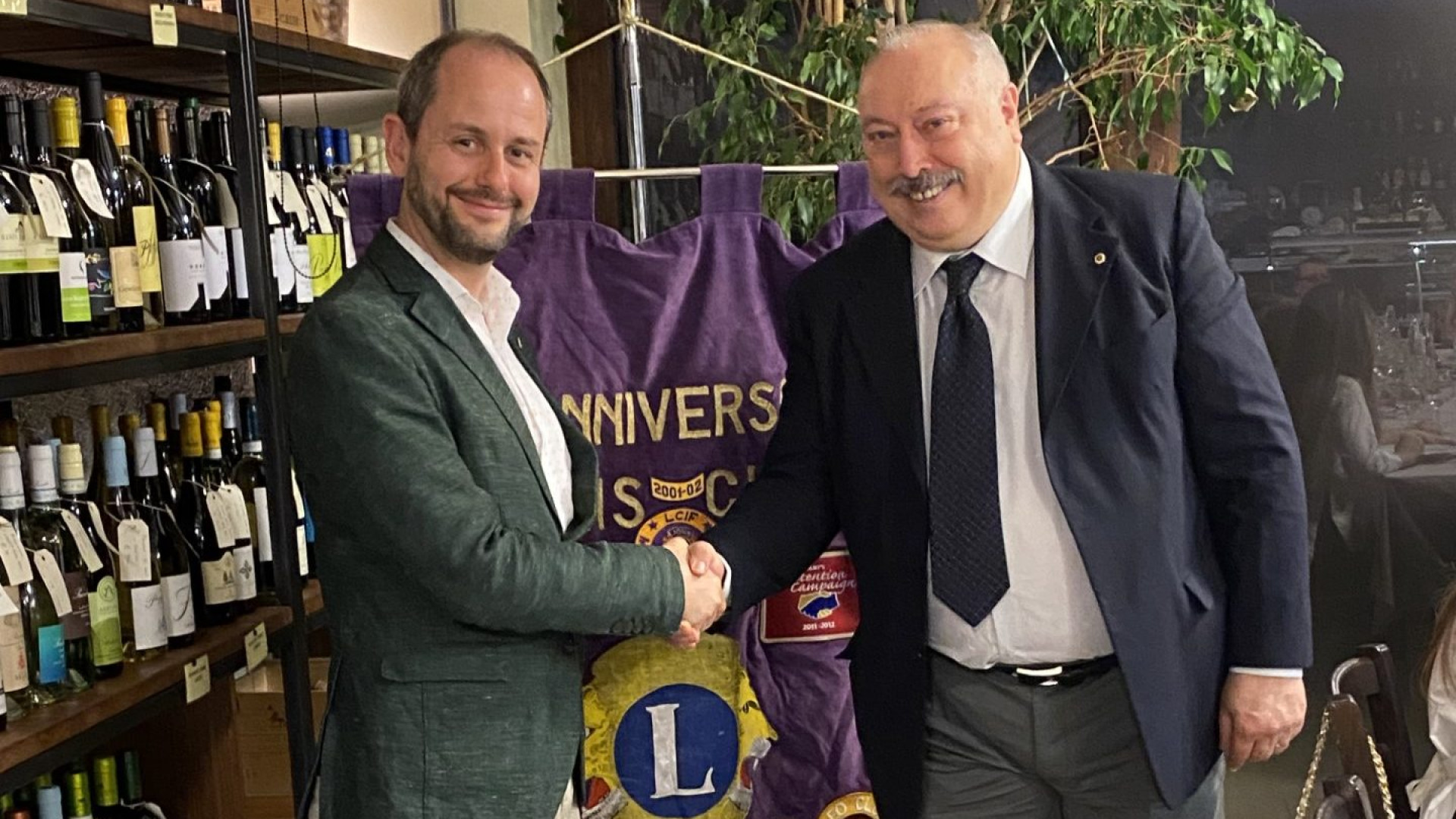 Lions Club Piacenza Host, Brancati lascia il testimone a Gianfrancesco Amoroso