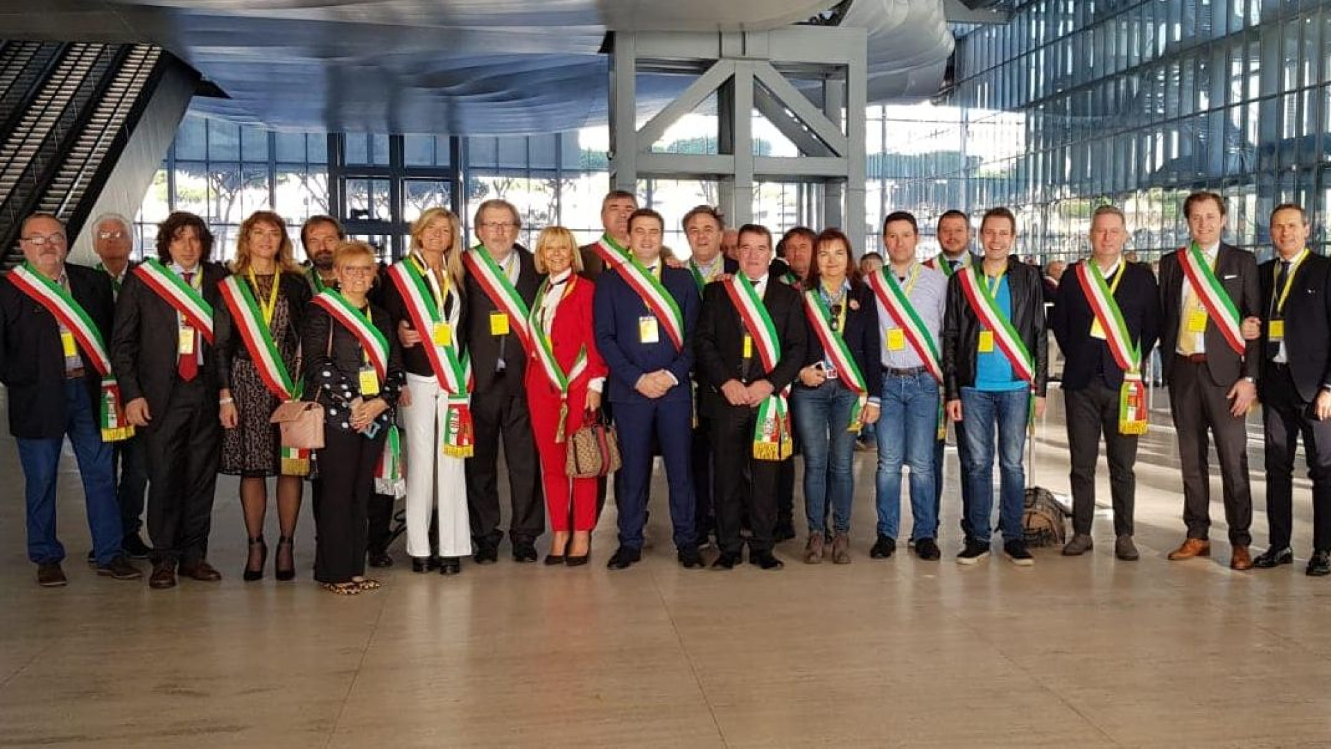 Sindaci piacentini alla convention di Poste. "Speranza per il futuro dei piccoli comuni"