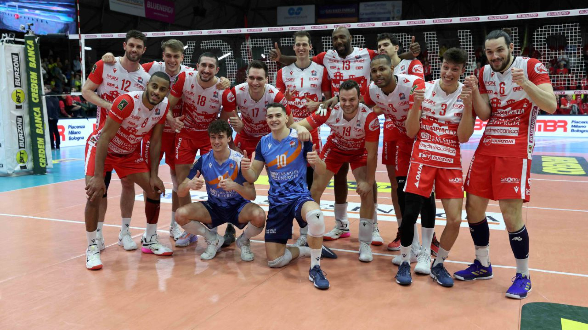 La Gas Sales batte Padova 3-1 all'ultima di regular season e trova Modena ai playoff