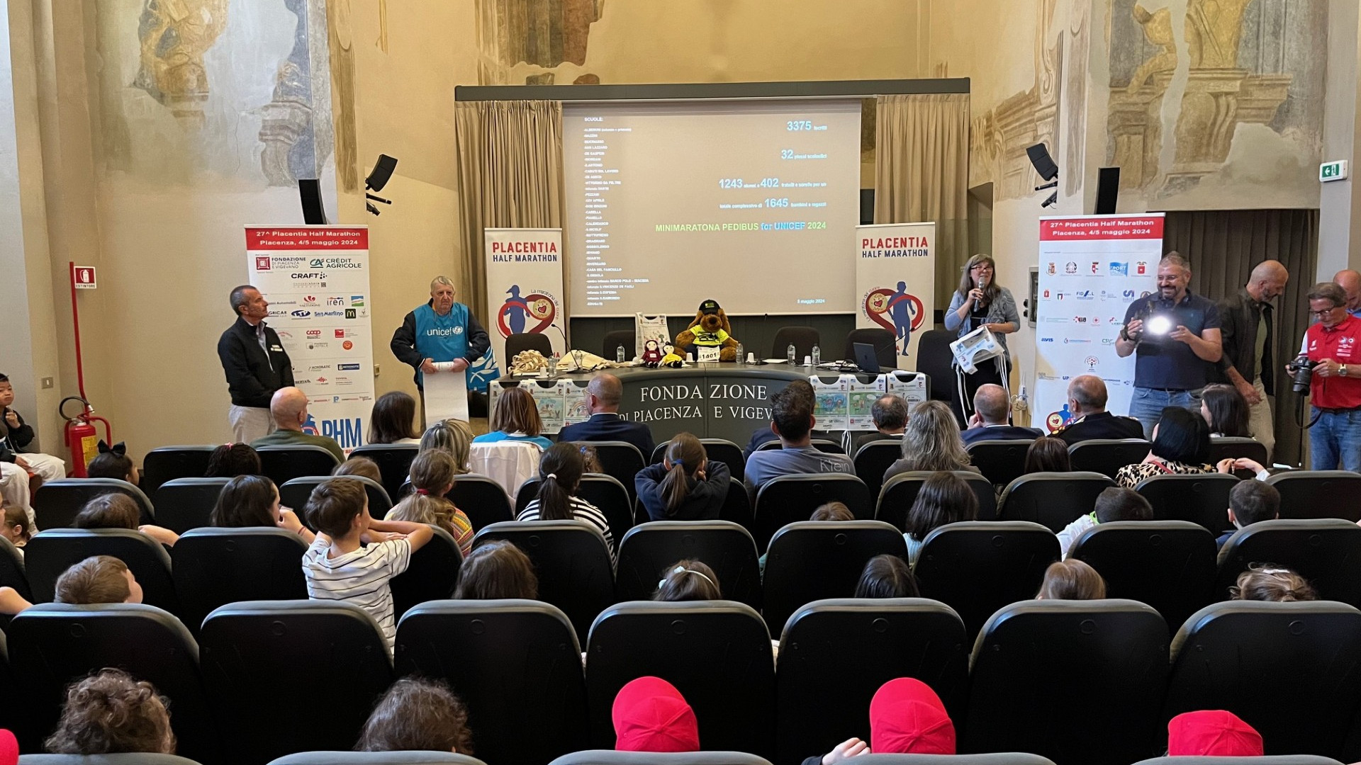 Minimaratona, 6.750 euro per i bambini della Striscia di Gaza: "Sport e solidarietà"