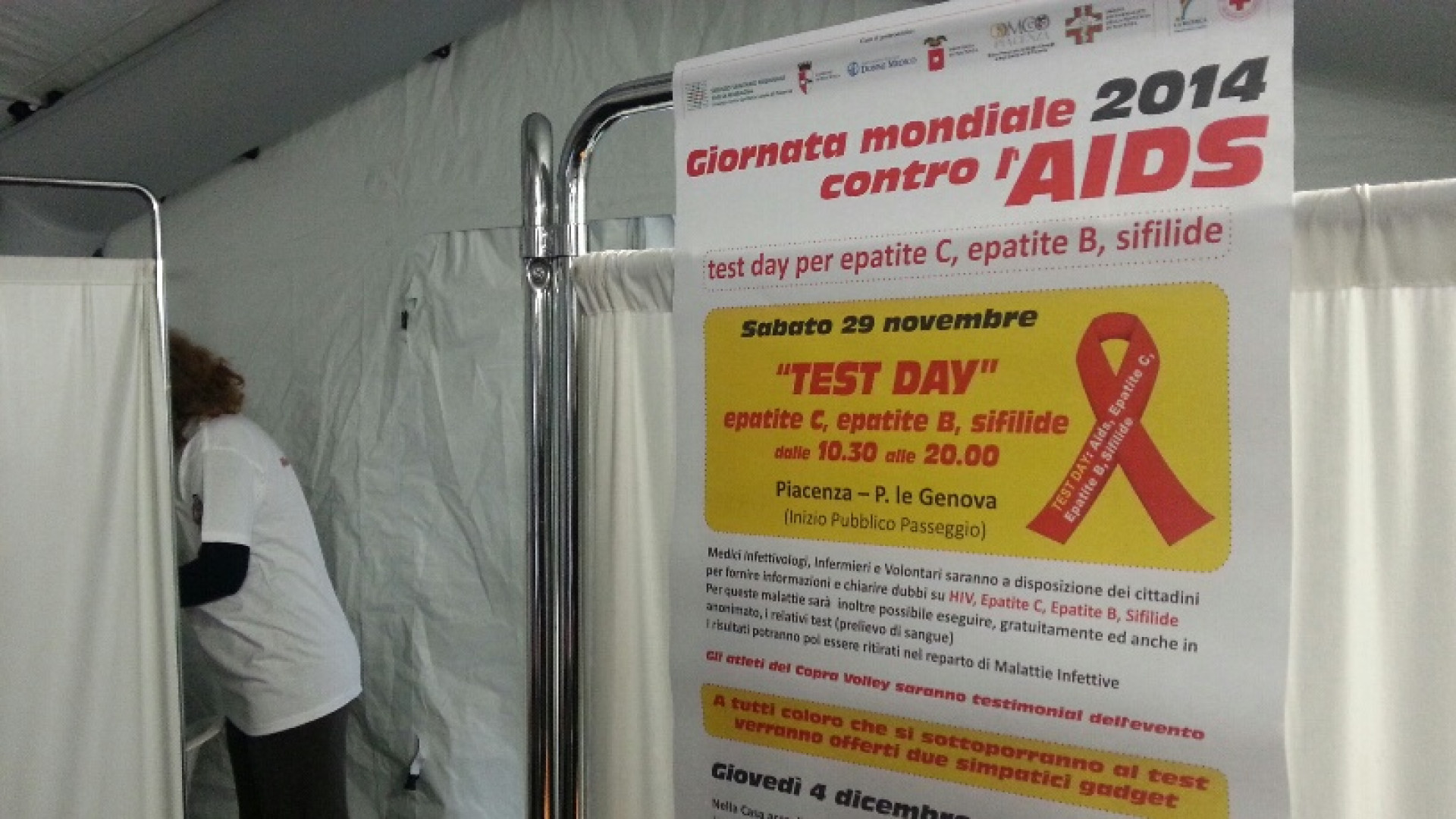 Lotta all'Aids. Test day sul Facsal: 600 sieropositivi a Piacenza