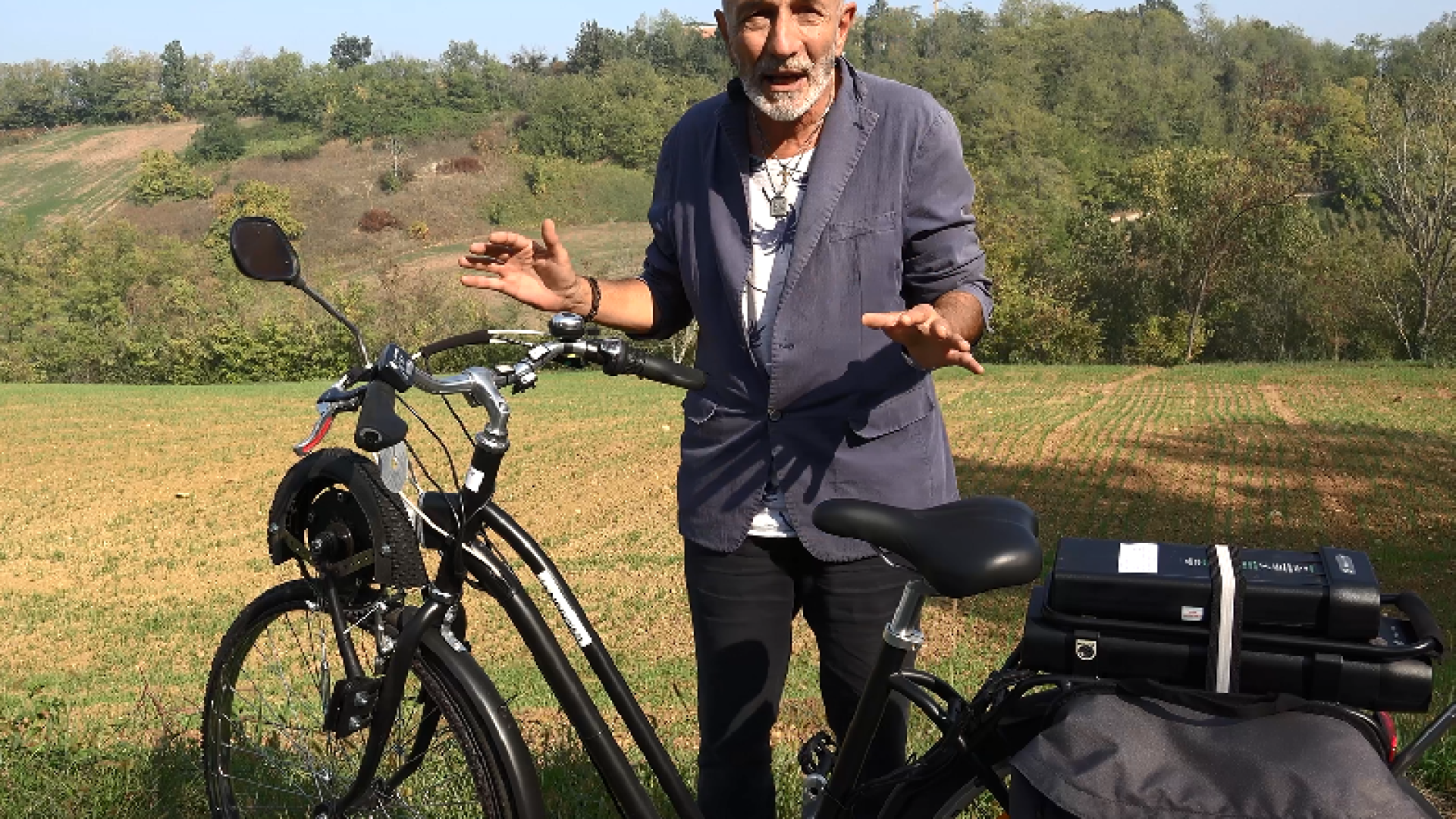 La "bicicletta fuoristrada": l'ultima creazione di Adriano Modenesi