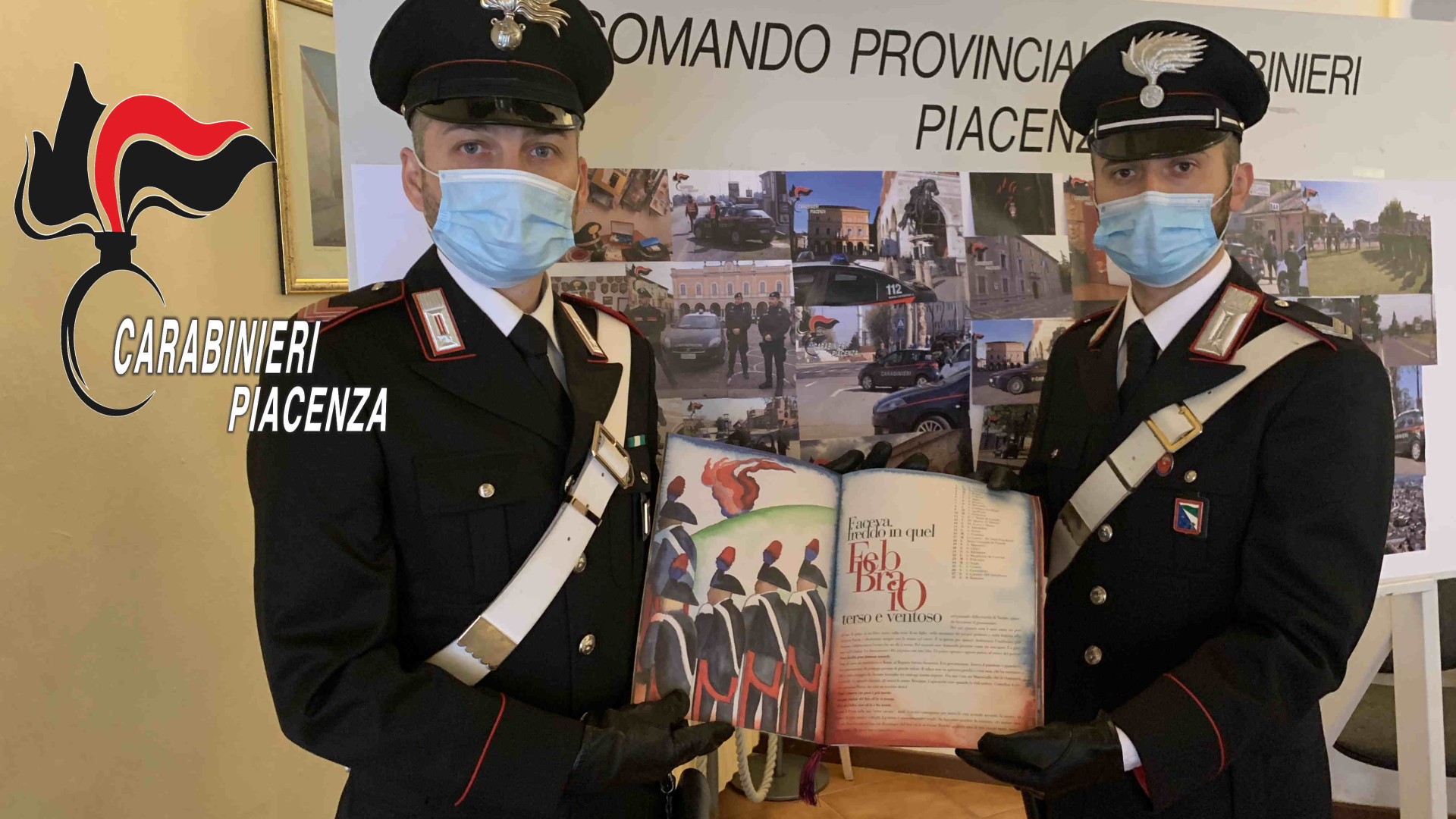 Presentato il calendario 2021 dei Carabinieri, ispirato a Dante Alighieri