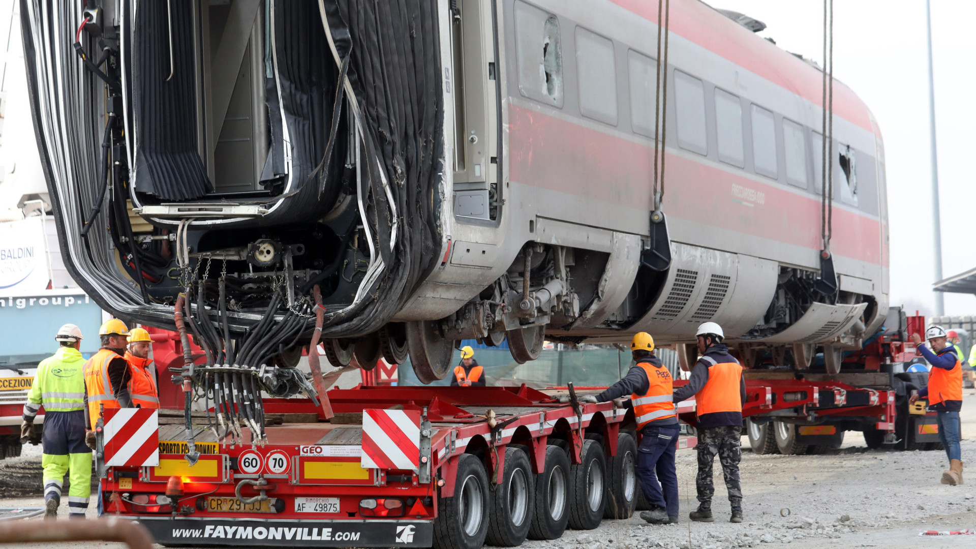 Ipotesi riapertura linea alta velocità il 2 marzo. Cento tecnici al lavoro