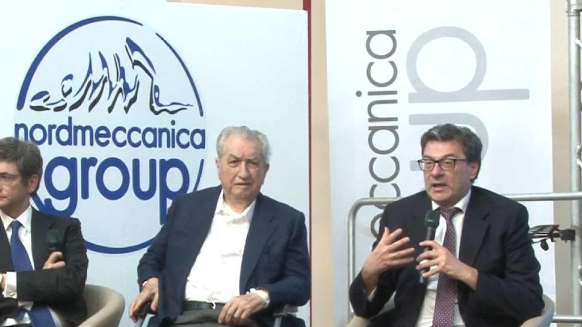Il ministro Giorgetti a Nordmeccanica. "Imprese che tengono in  piedi l'Italia"