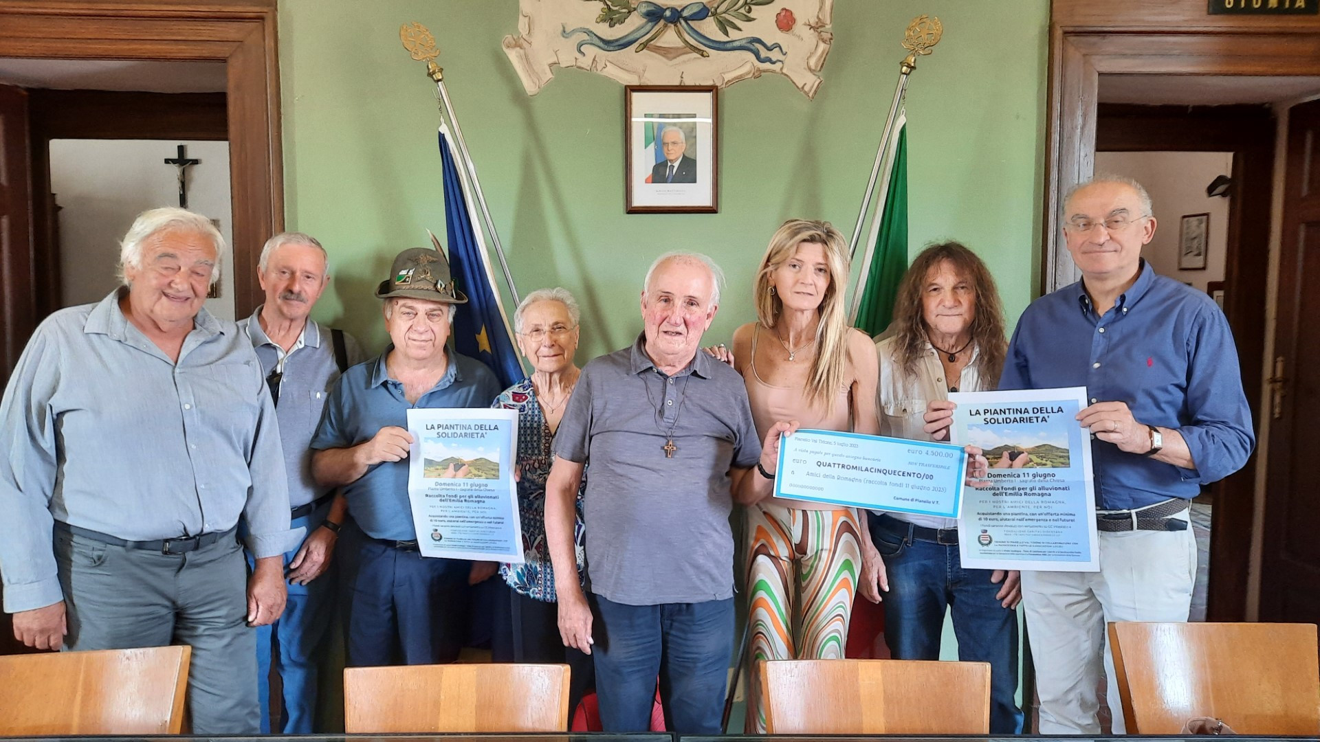 Pianello, con "La piantina della solidarietà" raccolti 4.500 euro per gli alluvionati