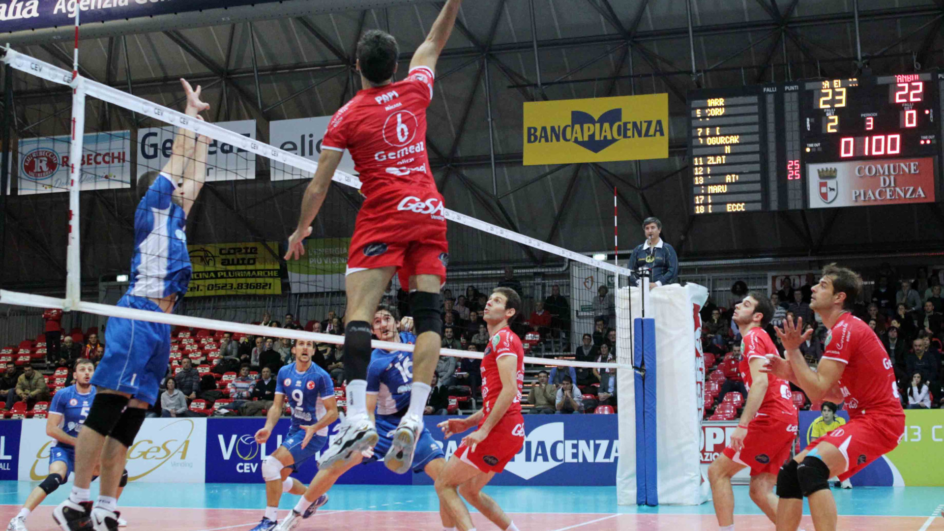 Volley: Copra Elior-Cuneo al Palabanca per il terzo posto