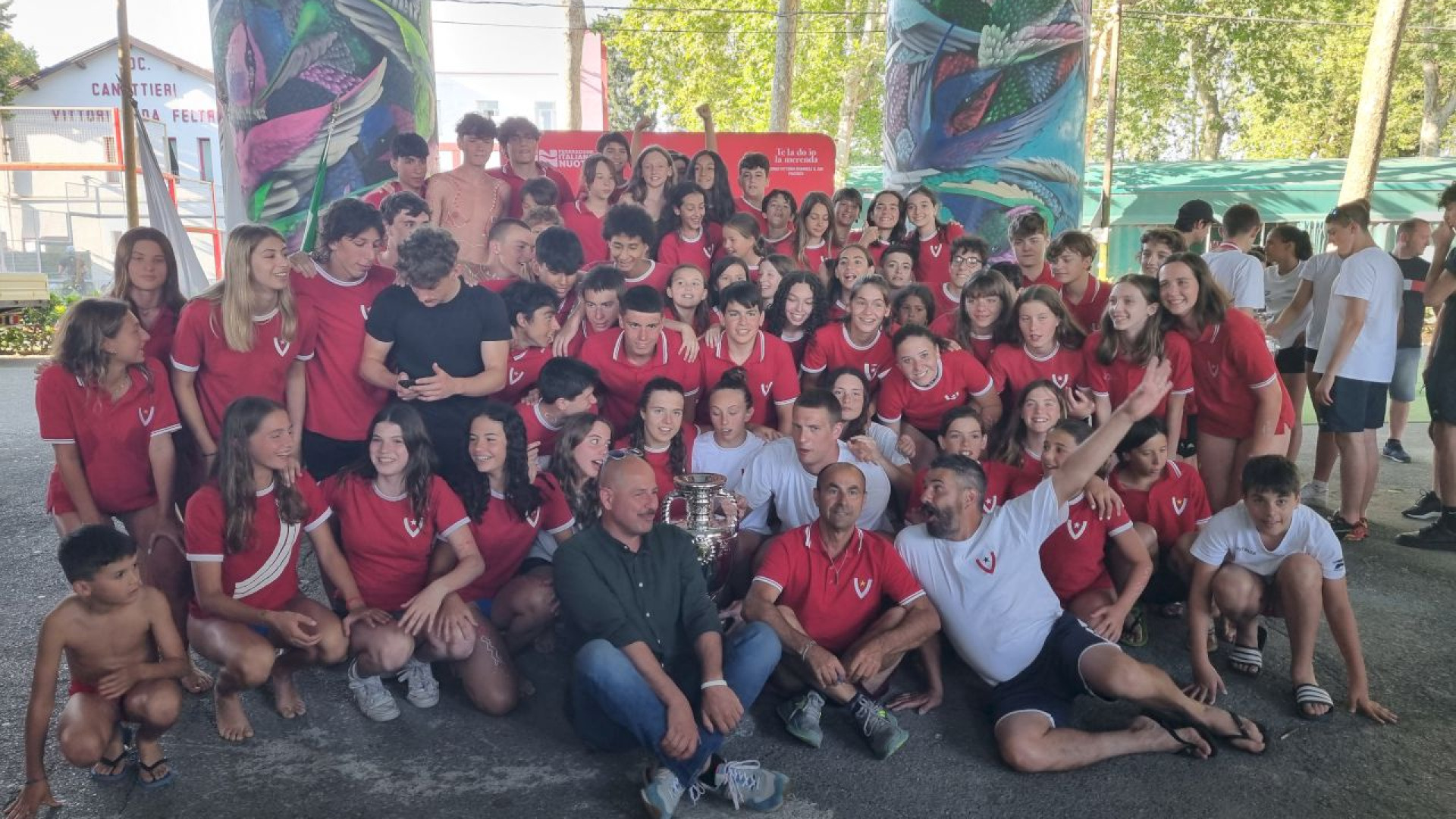 Mille atleti al Trofeo nazionale Vittorino da Feltre, vittoria alla squadra “Nera”