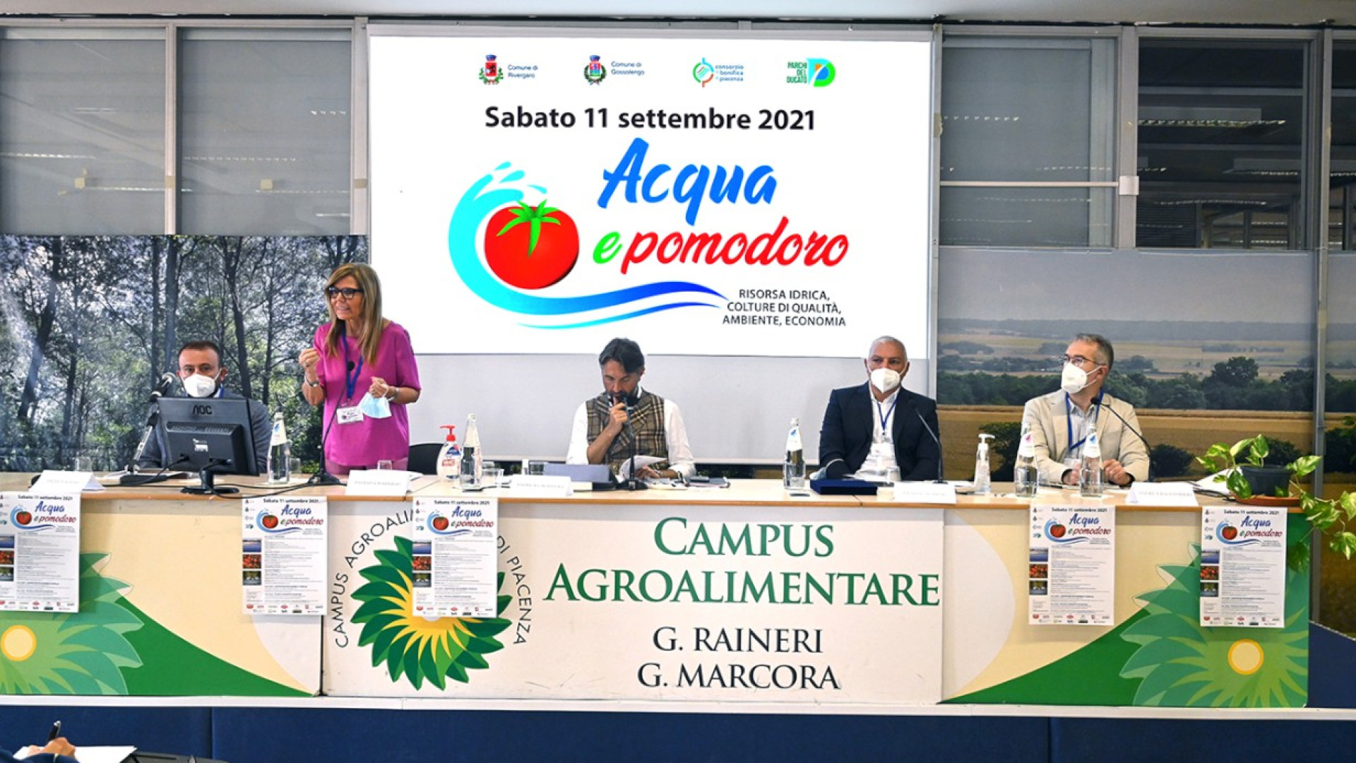 Acqua e pomodoro: binomio di coltura, economia e ambiente. Un convegno