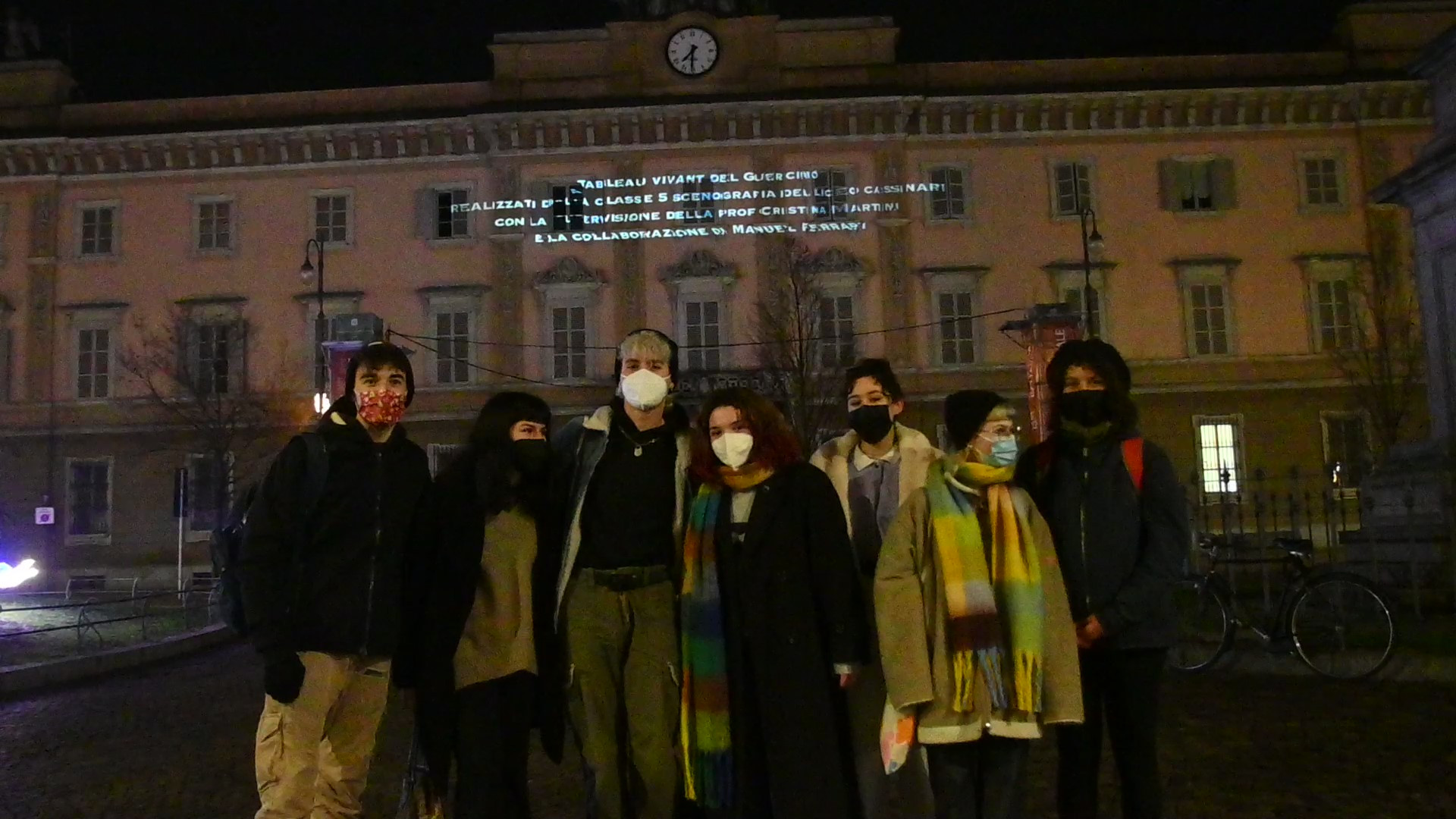 Videomapping, piazza Duomo incantata dalle opere degli alunni del Cassinari
