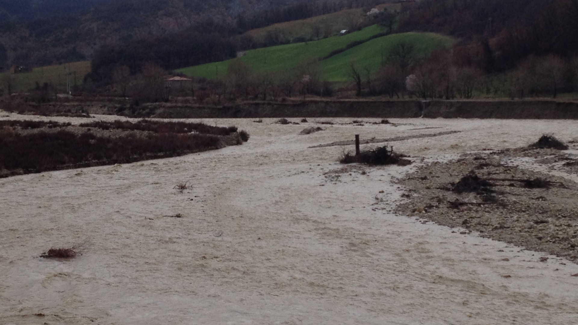 Piogge, scatta l'allarme: Arda ha superato la soglia 2 del livello idrometrico