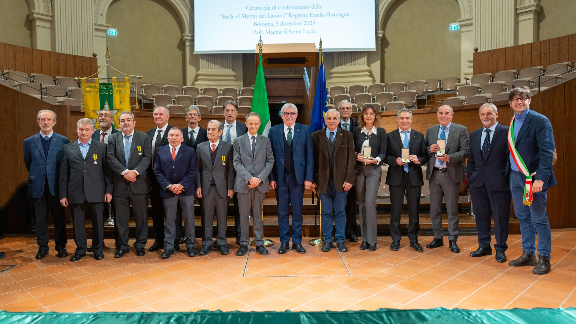 "Maestri del lavoro": 12 piacentini premiati al Quirinale e a Bologna