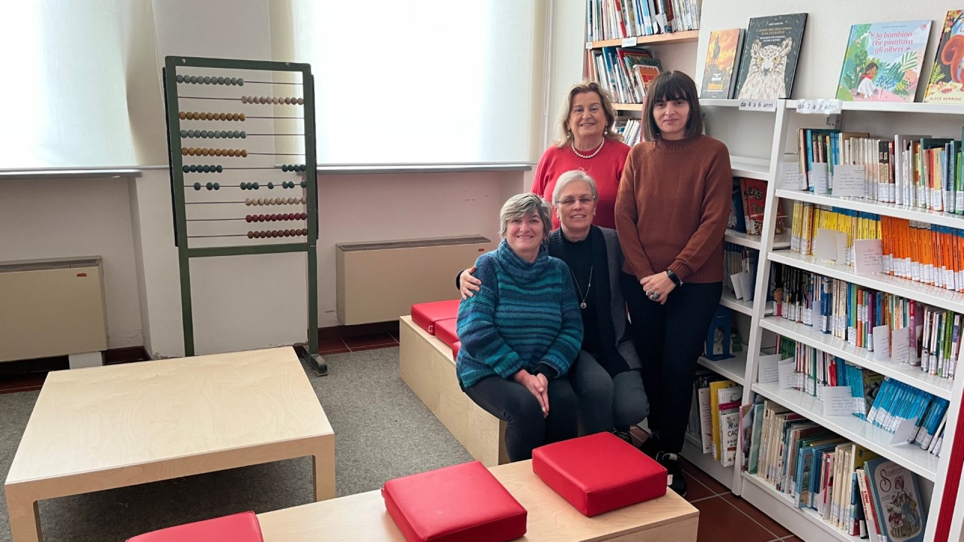 Gropparello, spazio a misura di bimbo in biblioteca. "Un dono che sa di futuro"