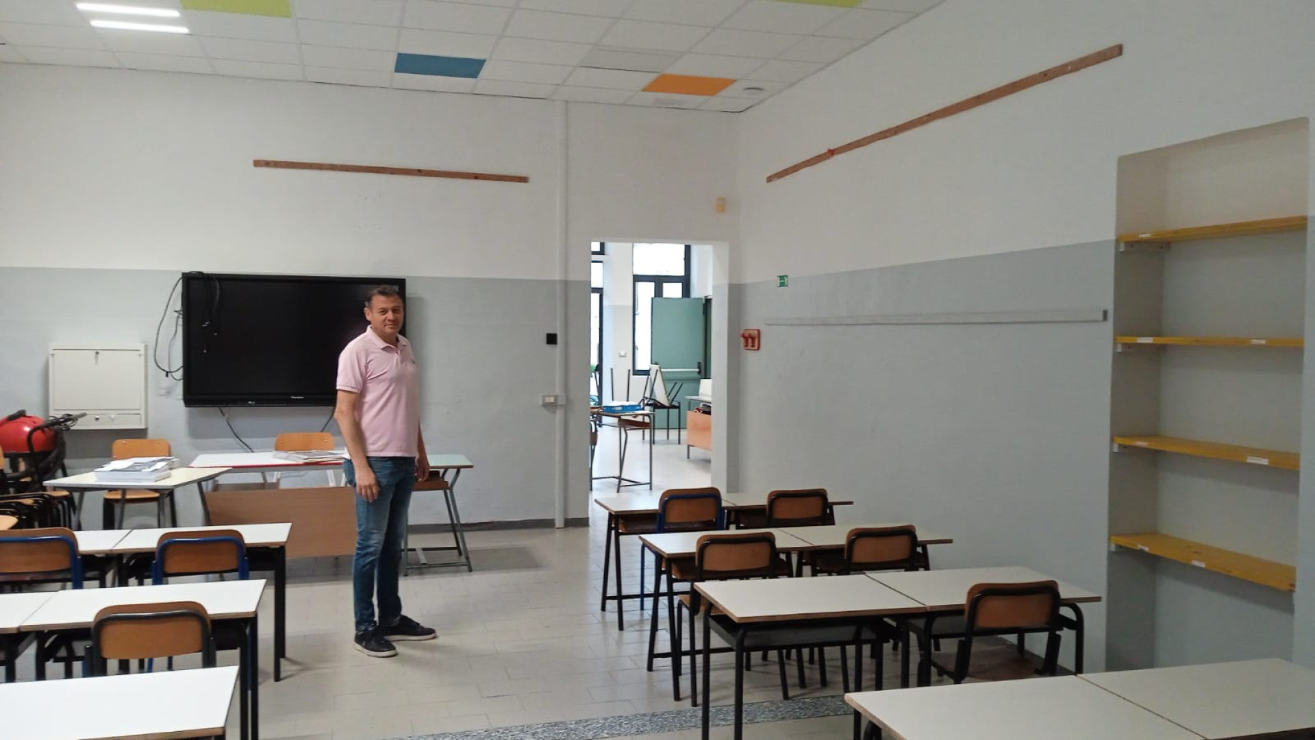 Ziano, scuola rinnovata: riscaldamento a pannelli solari e impianti fotovoltaici