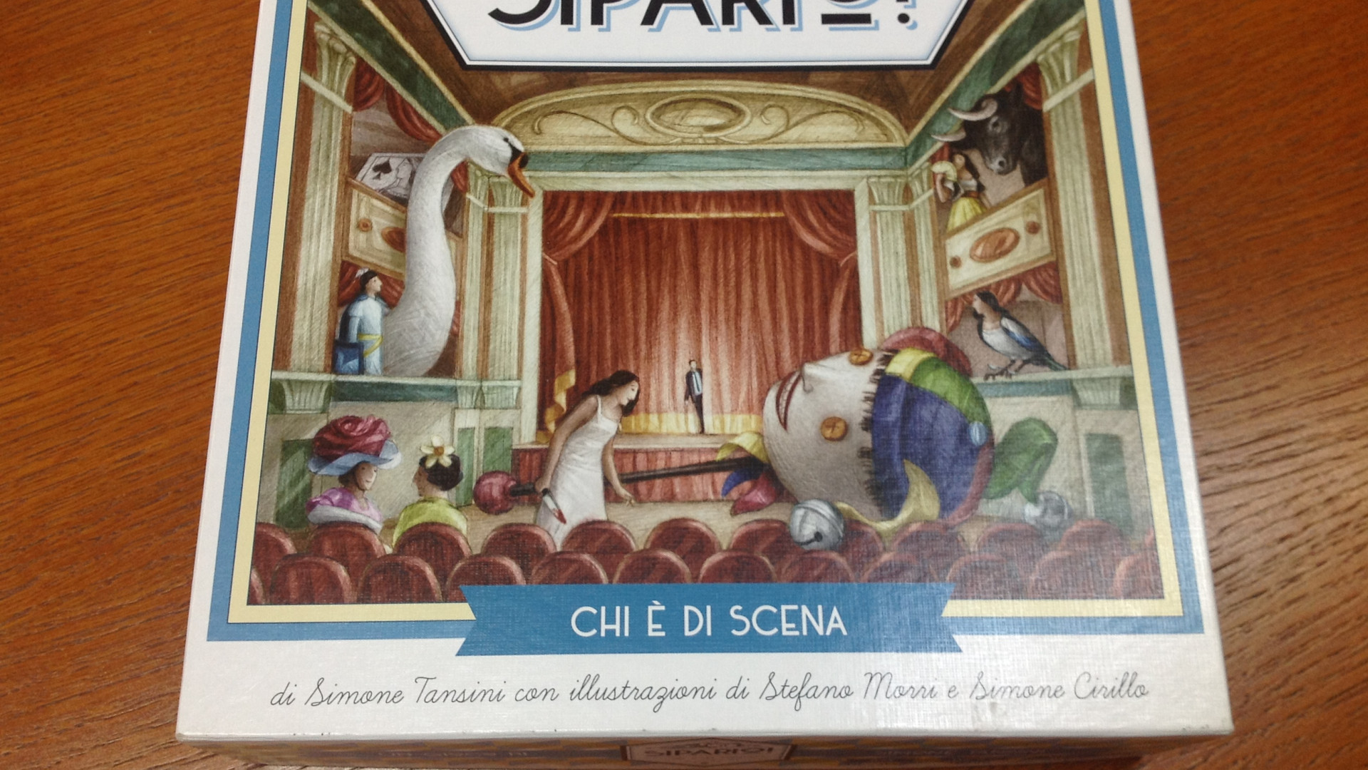 Il piacentino Tansini porta il suo gioco "Sipario" alla Scala di Milano