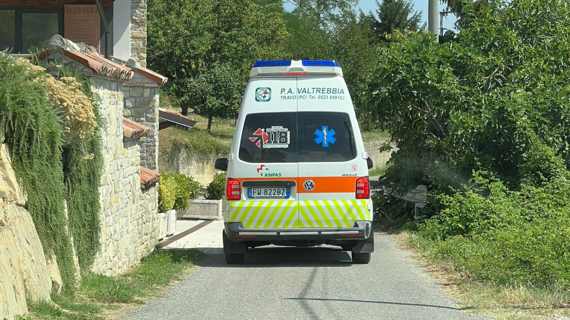 Assalito e punto dalle vespe a Fugazza di Travo: 70enne finisce all'ospedale