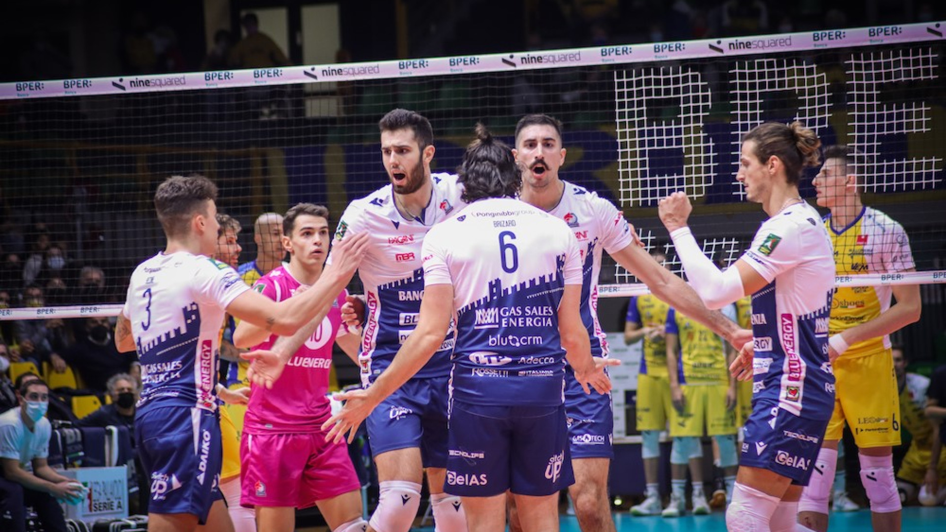 Superlega volley: Gas Sales Bluenergy a Monza per la sfida tra prime della classe