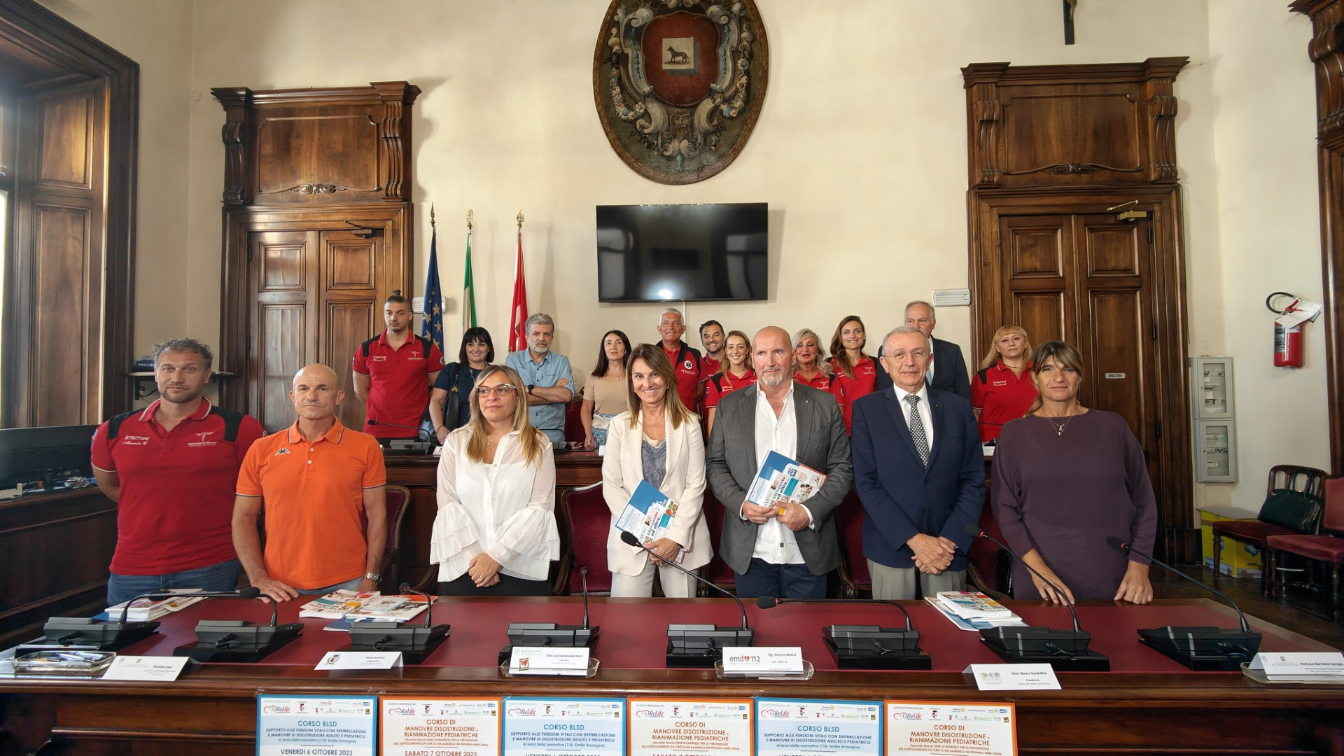 Manovre salvavita pediatriche: a Piacenza soccorritori da tutta Italia