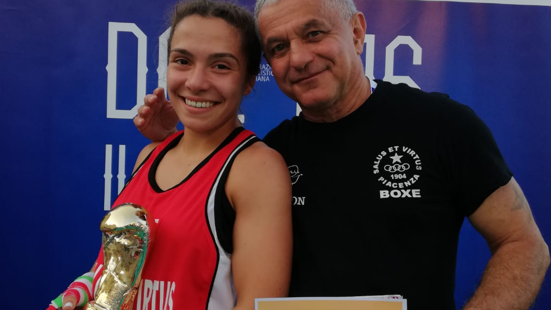 Roberta Bonatti insignita della medaglia di bronzo al valore sportivo