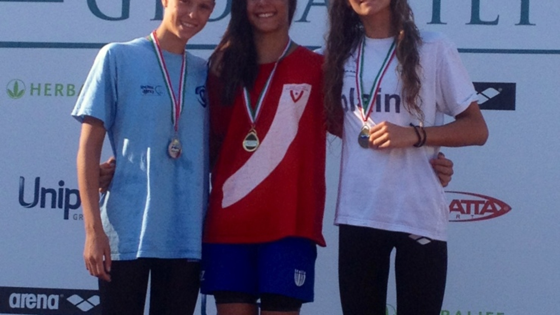 Nuoto: Alessia Ruggi e Giacomo Carini ancora d'oro con Zangrandi