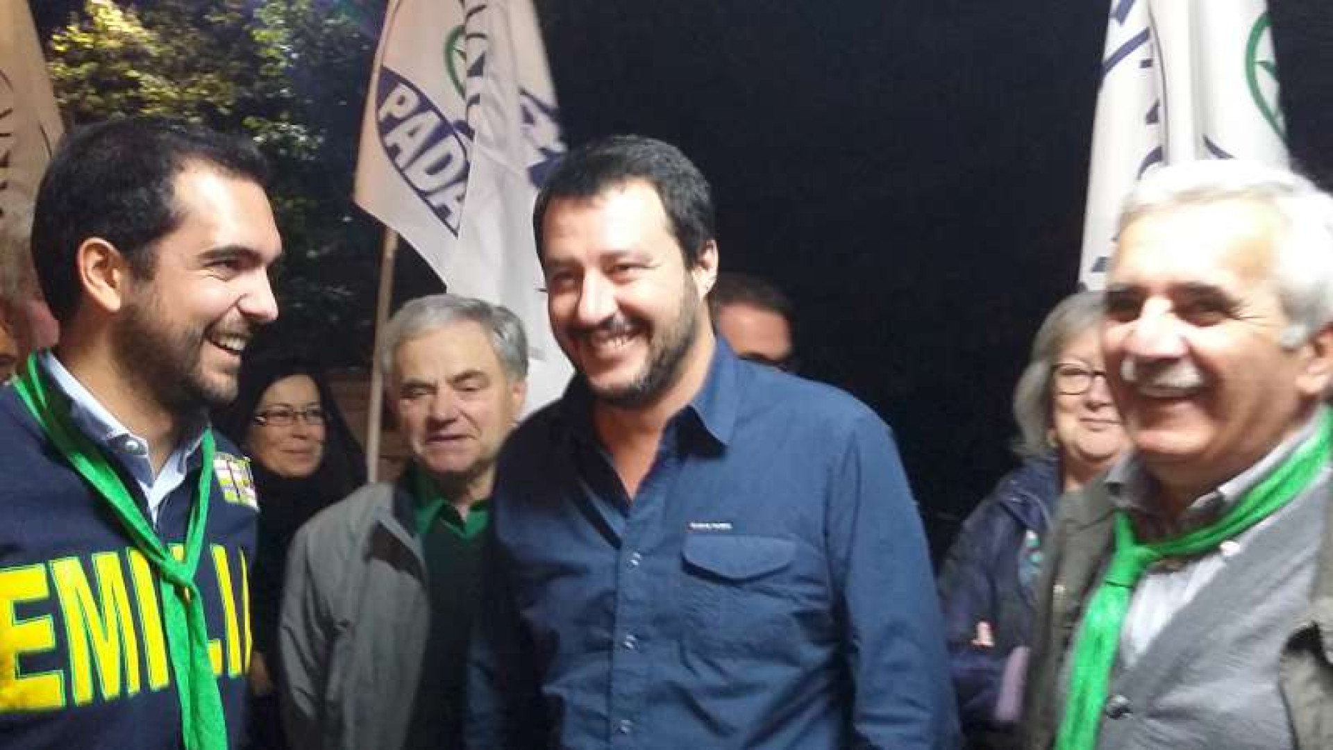 Doppia festa della Zucca: a Ziano c'è Salvini, Bossi a Pecorara