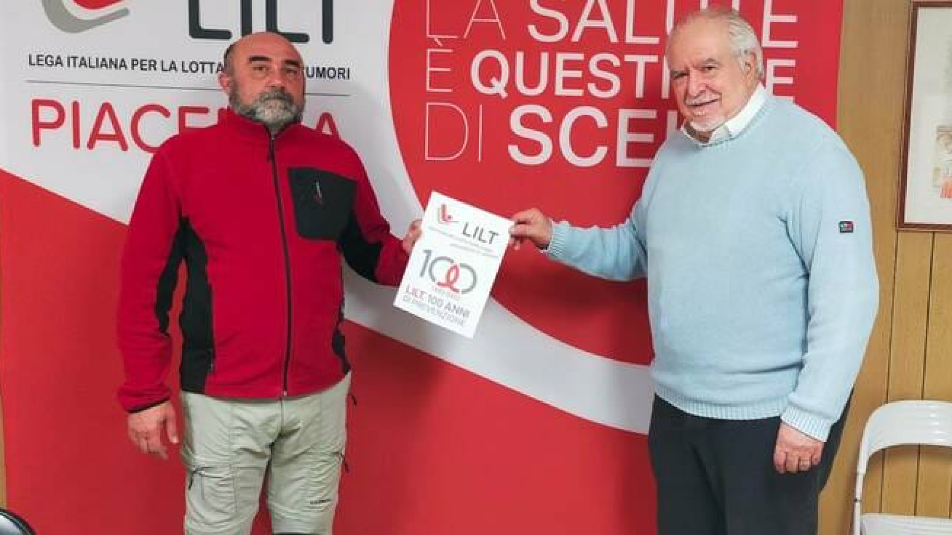 Quaranta tappe a piedi, Arcelloni e Lilt: messaggio di salute sulla Via Francigena