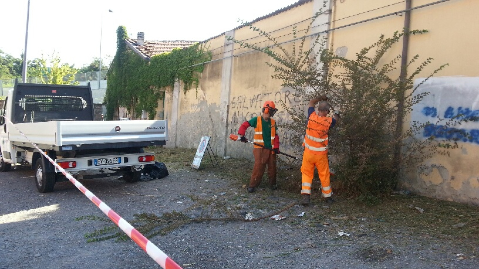 Degrado al Torrione Fodesta: dopo le proteste dei residenti, scatta la pulizia