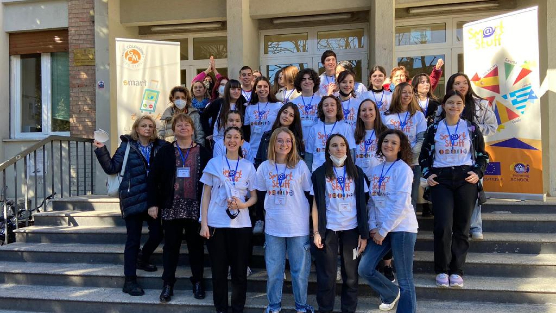 Al Colombini studenti da Grecia, Belgio e Romania: "Alla scoperta di Piacenza"
