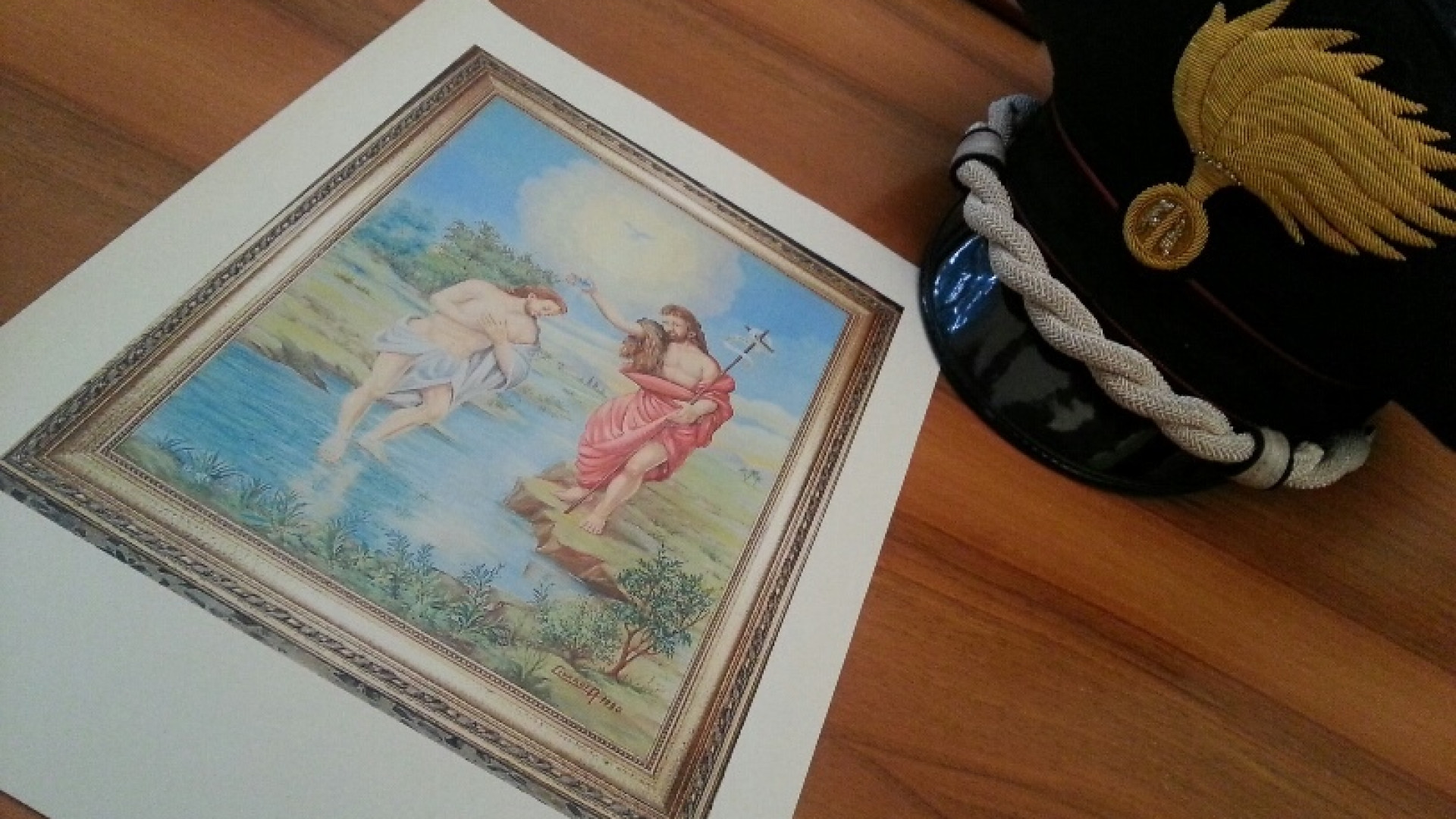Ritrovato quadro rubato alla chiesa di San Damiano, tre denunce