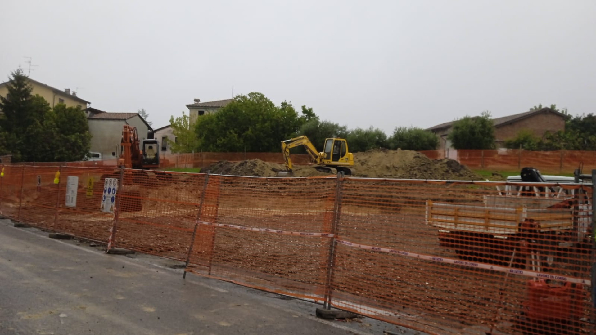 Vicobarone di Ziano, tiglio abbattuto per la nuova fermata del bus: polemiche