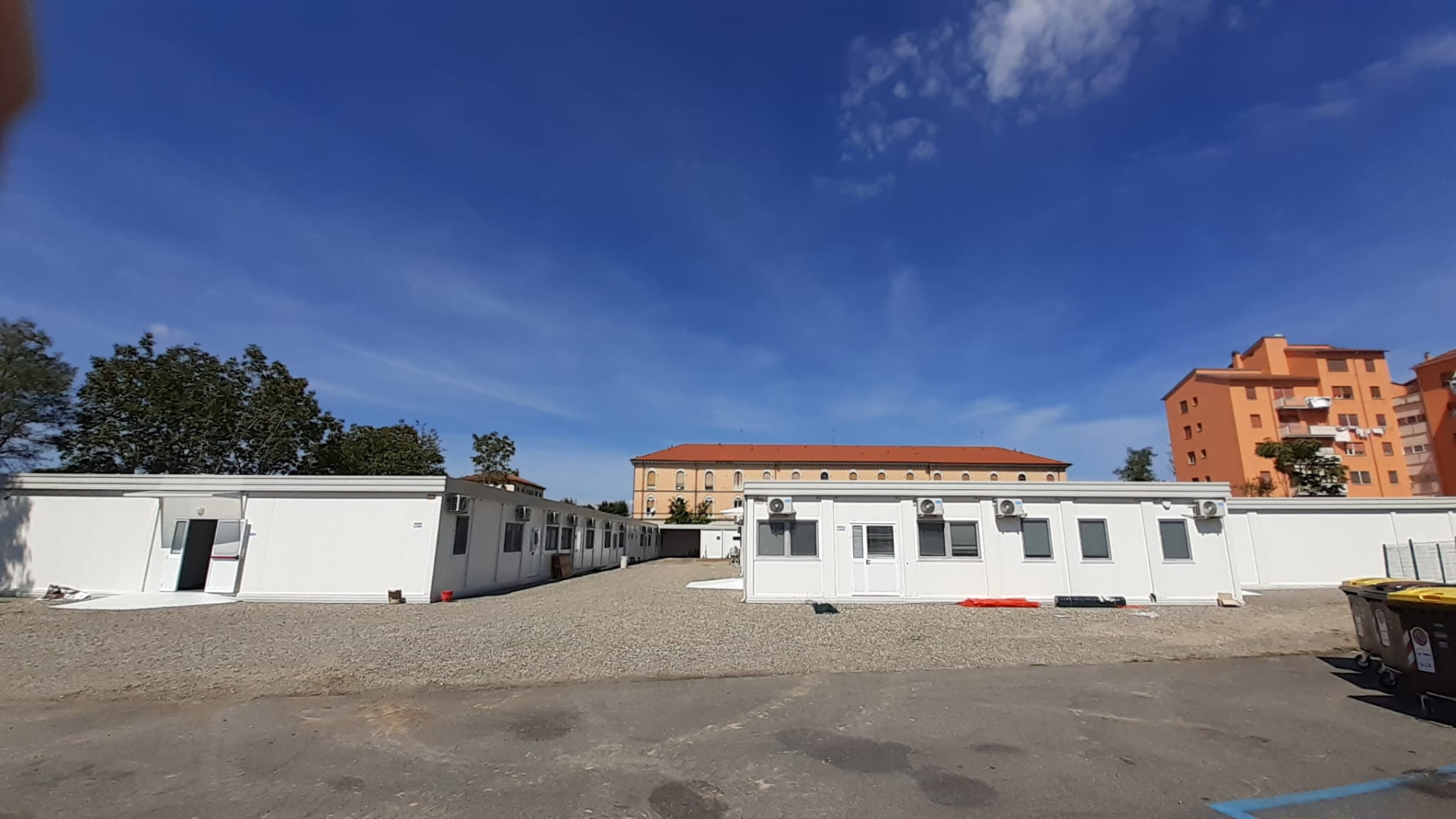 Container pronti: dal 15 settembre 800 studenti "traslocano" in viale Malta