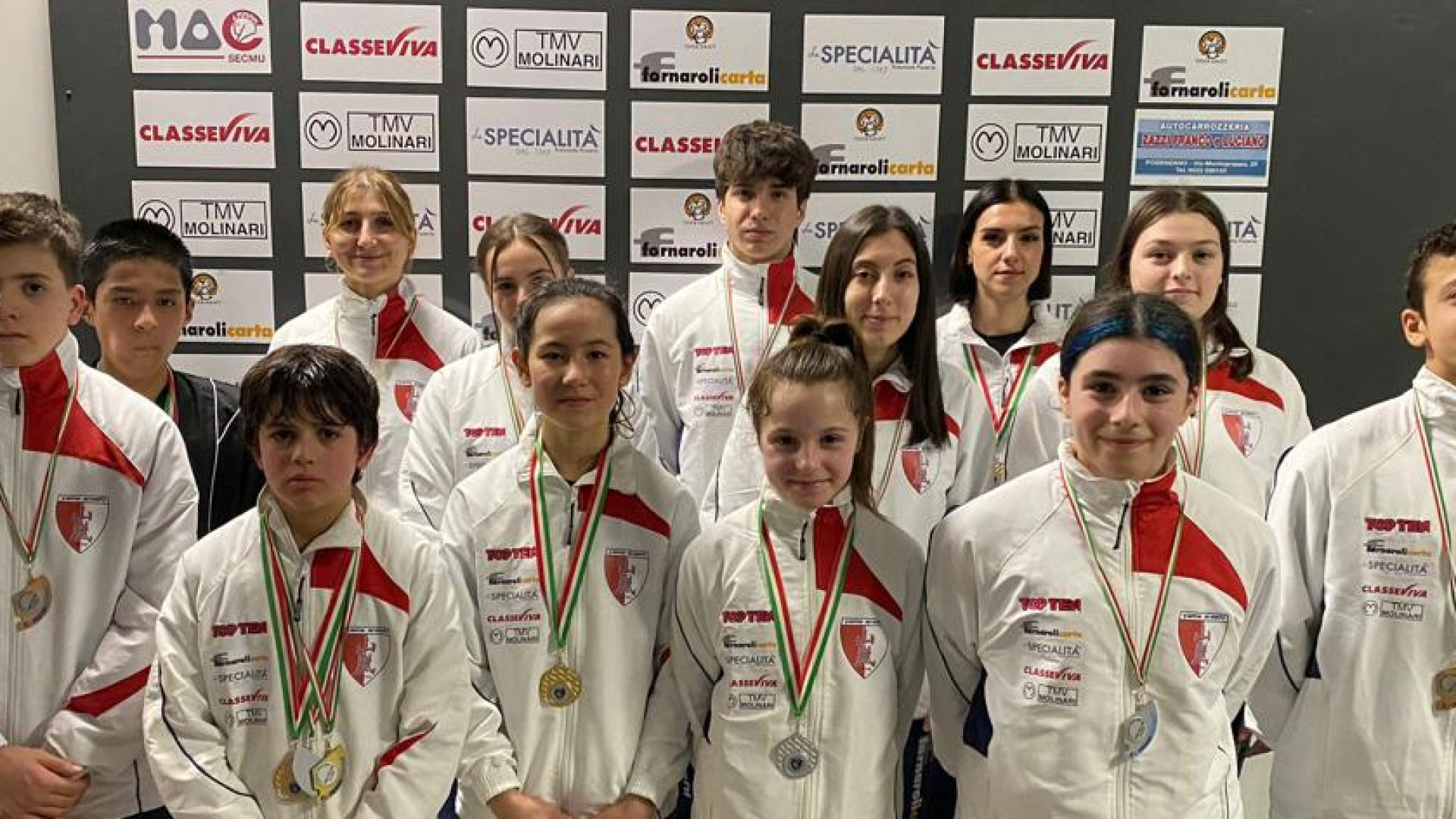 Pioggia di medaglie per la Yama Arashi: undici ori e dieci tra argenti e bronzi