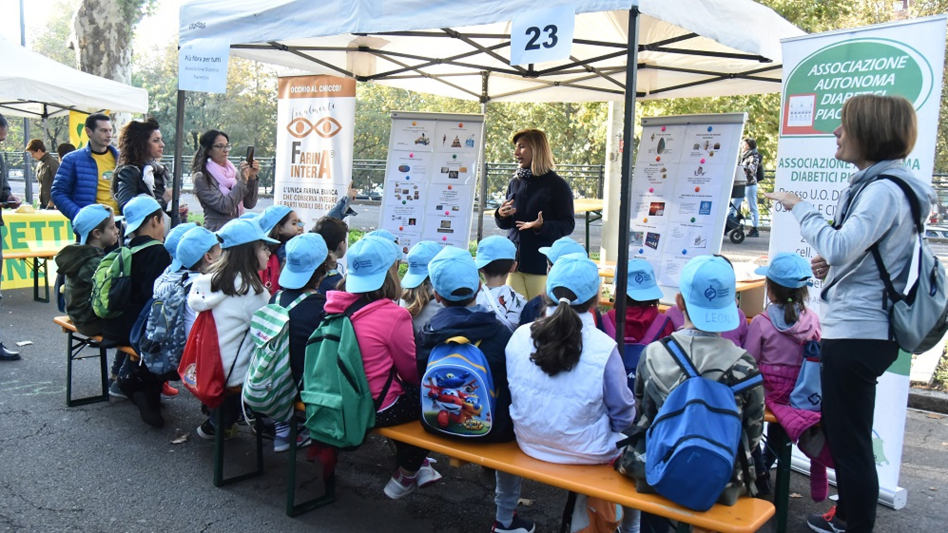 Trentatré laboratori dedicati ai bambini sul Pubblico Passeggio
