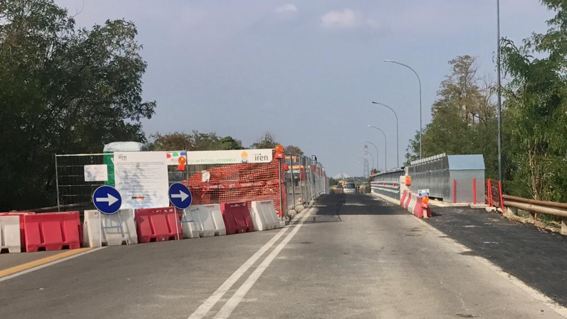 Cantiere in via Cremona, senso unico fino a metà settembre
