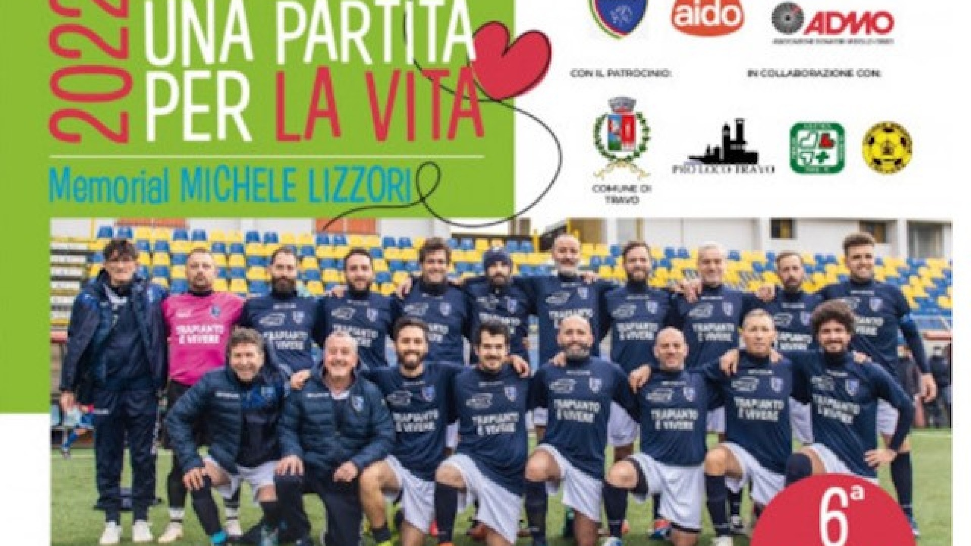 Sesta edizione per "una partita per la vita" a Travo: sport e sensibilizzazione