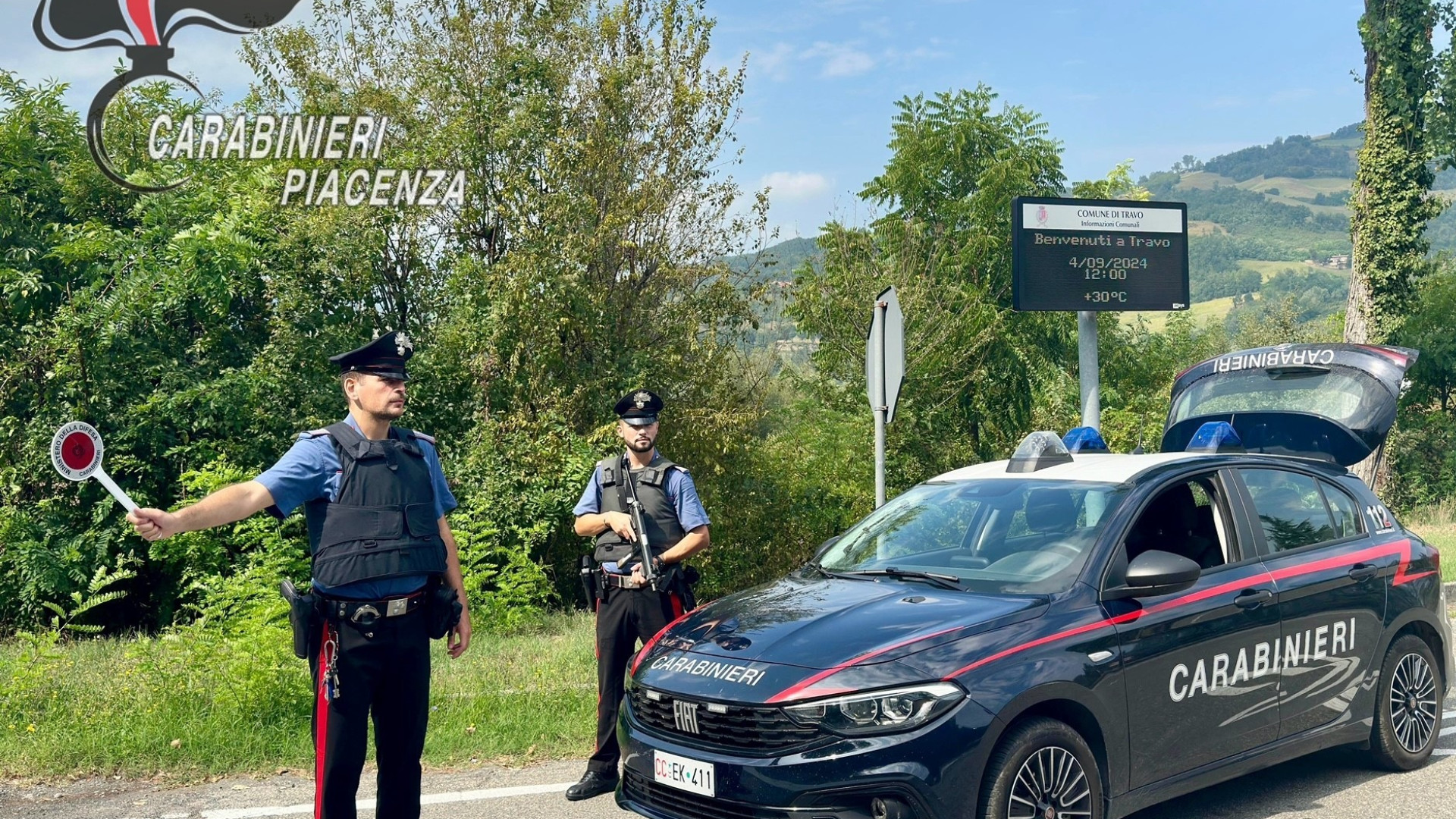 Bassa Val Trebbia, controlli dei carabinieri: una patente ritirata e hashish sequestrato